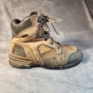 Red Wing‎ Boots Mens 9.5 Brown Leather Flexforce 6" EH Work FOR REPAIR ONLY